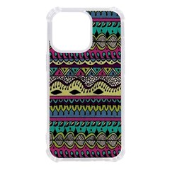 Aztec Design Iphone 13 Pro Tpu Uv Print Case by nateshop