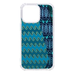 Aztec, Batik Iphone 13 Pro Tpu Uv Print Case by nateshop
