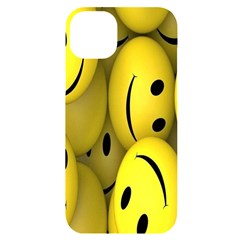 Emoji, Colour, Faces, Smile, Wallpaper Iphone 14 Plus Black Uv Print Case by nateshop
