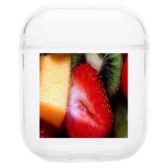 Fruits, Food, Green, Red, Strawberry, Yellow Airpods 1/2 Case by nateshop