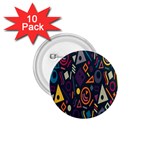Inspired By The Colours And Shapes 1.75  Buttons (10 pack)