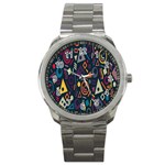 Inspired By The Colours And Shapes Sport Metal Watch