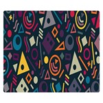 Inspired By The Colours And Shapes Premium Plush Fleece Blanket (Small)