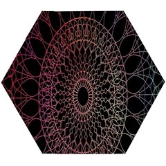 Mandala   Lockscreen , Aztec Wooden Puzzle Hexagon by nateshop