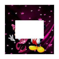 Cartoons, Disney, Mickey Mouse, Minnie White Box Photo Frame 4  X 6  by nateshop
