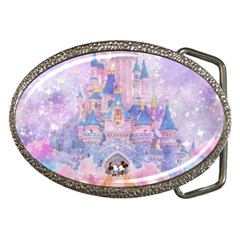 Disney Castle, Mickey And Minnie Belt Buckles by nateshop