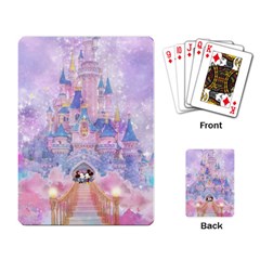 Disney Castle, Mickey And Minnie Playing Cards Single Design (rectangle) by nateshop