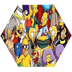 The Simpsons, Cartoon, Crazy, Dope Wooden Puzzle Hexagon by nateshop