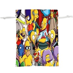 The Simpsons, Cartoon, Crazy, Dope Lightweight Drawstring Pouch (xl) by nateshop