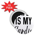 Your Dad Is My Cardio T- Shirt Your Dad Is My Cardio T- Shirt Yoga Reflexion Pose T- Shirtyoga Reflexion Pose T- Shirt 1.75  Magnets (10 pack) 