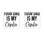 Your Dad Is My Cardio T- Shirt Your Dad Is My Cardio T- Shirt Yoga Reflexion Pose T- Shirtyoga Reflexion Pose T- Shirt Cufflinks (Square)