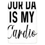 Your Dad Is My Cardio T- Shirt Your Dad Is My Cardio T- Shirt Yoga Reflexion Pose T- Shirtyoga Reflexion Pose T- Shirt Removable Flap Cover (S)