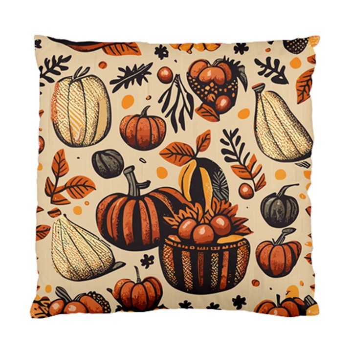 Thanksgiving pattern Standard Cushion Case (One Side)