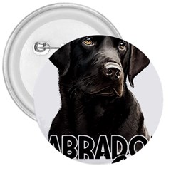 Black Labrador T- Shirt Black Labrador - Labrador Mom T- Shirt Yoga Reflexion Pose T- Shirtyoga Reflexion Pose T- Shirt 3  Buttons by hizuto
