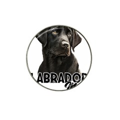 Black Labrador T- Shirt Black Labrador - Labrador Mom T- Shirt Yoga Reflexion Pose T- Shirtyoga Reflexion Pose T- Shirt Hat Clip Ball Marker (4 Pack) by hizuto