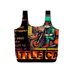 A Little Cat Full Print Recycle Bag (s) by Internationalstore