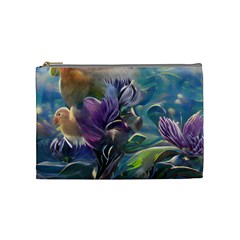 Abstract Blossoms  Cosmetic Bag (medium) by Internationalstore