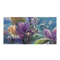 Abstract Blossoms  Satin Wrap 35  X 70  by Internationalstore