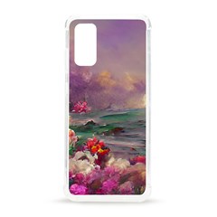 Abstract Flowers  Samsung Galaxy S20 6 2 Inch Tpu Uv Case by Internationalstore