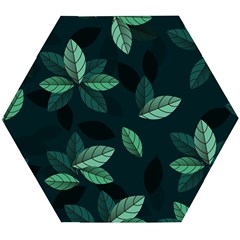 Foliage Wooden Puzzle Hexagon