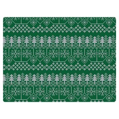 Christmas Knit Digital Premium Plush Fleece Blanket (extra Small)