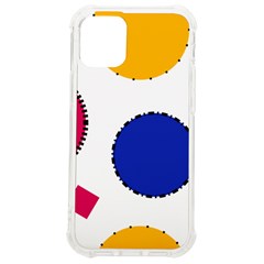 Circles Seamless Pattern Tileable Iphone 12 Mini Tpu Uv Print Case	