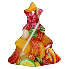 Aesthetic Candy Art Christmas Tree Ornament (two Sides) by Internationalstore