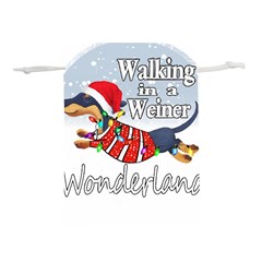 Weiner T- Shirt Walking In A Weiner Wonderland T- Shirt (1) Lightweight Drawstring Pouch (s) by ZUXUMI