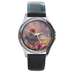 Floral Blossoms  Round Metal Watch by Internationalstore