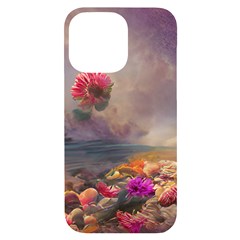 Floral Blossoms  Iphone 14 Pro Max Black Uv Print Case by Internationalstore