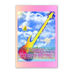 Cheesy Power Metal Poster Poster 16  X 24 