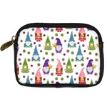 Gnomes Seamless Fantasy Pattern Digital Camera Leather Case Front