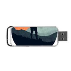 Wilderness T- Shirt Break On Through To The Adventure T- Shirt Portable Usb Flash (one Side) by ZUXUMI
