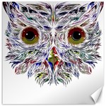 Owl T-shirtowl Color Edition T-shirt Canvas 12  x 12  11.4 x11.56  Canvas - 1
