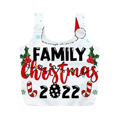 Family Christmas T- Shirt Family Christmas 2022 T- Shirt Full Print Recycle Bag (m) by ZUXUMI