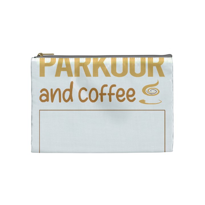 Parkour T-shirtif It Involves Coffee Parkour T-shirt Cosmetic Bag (Medium)