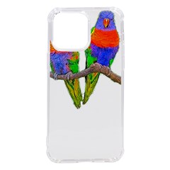 Parrots T-shirtcute Rainbow Loris - Lorikeet T-shirt Iphone 14 Pro Max Tpu Uv Print Case