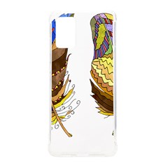 Feathers Design T- Shirtfeathers T- Shirt Samsung Galaxy S20plus 6 7 Inch Tpu Uv Case