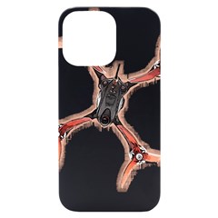 Freestyle Drone T- Shirt F P V Freestyle Drone Racing Drawing Artwork T- Shirt Iphone 14 Pro Max Black Uv Print Case by ZUXUMI