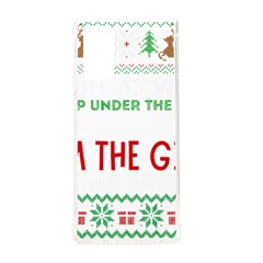 Funny Christmas Sweater T- Shirt Might As Well Sleep Under The Christmas Tree T- Shirt Samsung Galaxy Note 20 Tpu Uv Case by ZUXUMI