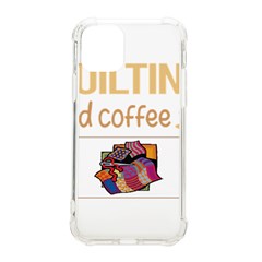 Quilting T-shirtif It Involves Coffee Quilting Quilt Quilter T-shirt Iphone 11 Pro 5 8 Inch Tpu Uv Print Case by EnriqueJohnson