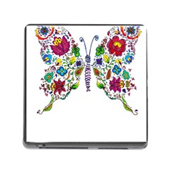 Butterfly T- Shirt Butterfly T- Shirt Memory Card Reader (square 5 Slot) by JamesGoode
