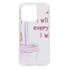 I Will Get Everything I Want Iphone 14 Pro Tpu Uv Print Case by SychEva