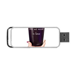 All You Need Is Love 2 Portable Usb Flash (one Side) by SychEva