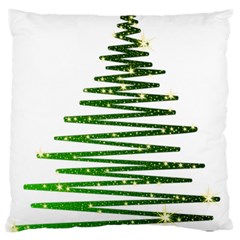 Christmas Tree Holidays Large Cushion Case (two Sides) by Sarkoni