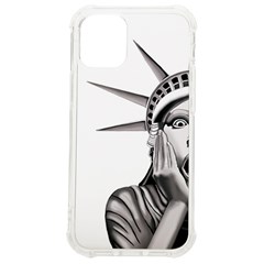 Funny Statue Of Liberty Parody Iphone 12 Mini Tpu Uv Print Case	 by Sarkoni