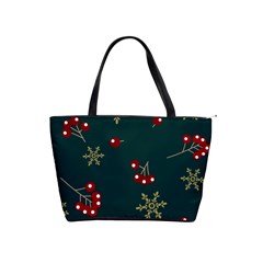 Christmas Festive Season Background Classic Shoulder Handbag by uniart180623