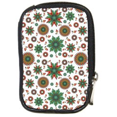 Pattern Abstract Seamless Compact Camera Leather Case by uniart180623