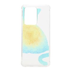 Cat Silhouette T- Shirt Cat With Heart Light T- Shirt Samsung Galaxy S20 Ultra 6 9 Inch Tpu Uv Case by EnriqueJohnson