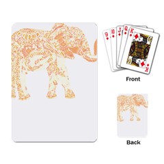 Elephant Lover T- Shirtelephant T- Shirt Playing Cards Single Design (rectangle) by EnriqueJohnson